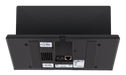 Rear view of the 10.1-inch tabletop touchscreen control interface TS-1070, showing connection ports and cable management for government-grade setup