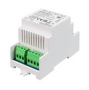 The SR-2701DIN-DT7 is a DALI-2 4 channels relay module with zero crossing detection powerd by DALI bus.