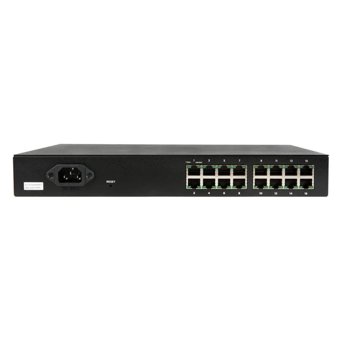 Araknis Networks 110 Series Unmanaged+ Gigabit Switch (16 Ports)