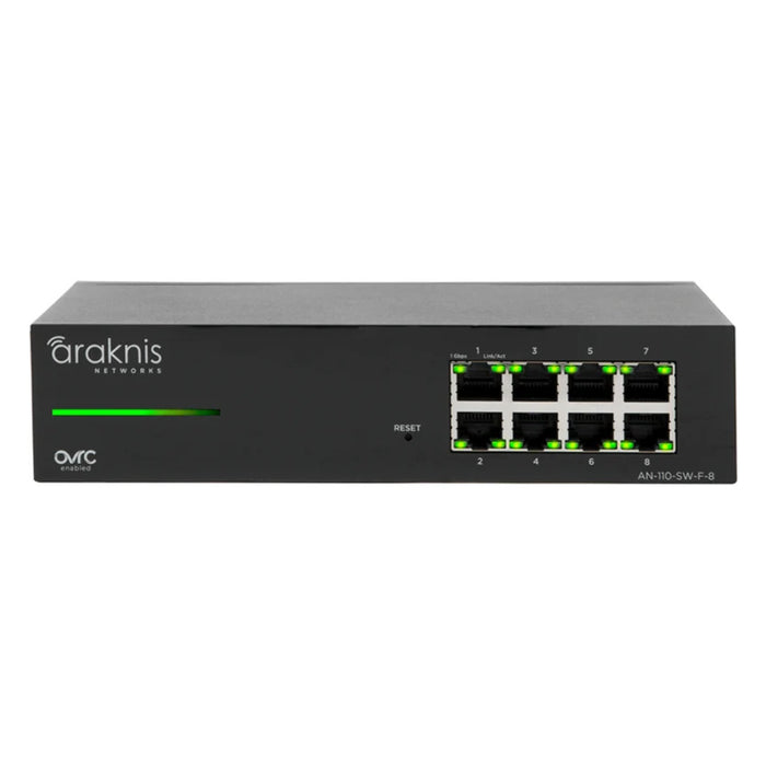 Araknis Networks 110 Series Unmanaged+ Gigabit Switch (8 Ports)