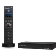 Control4 CORE Lite bundle front view (C4-CORE-LITE-06), showcasing a compact smart home controller designed for entry-level automation and media control.