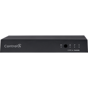 Front view of the Control4 CORE Lite (C4-CORE-LITE-02), a compact smart home controller designed for foundational automation and media system control.