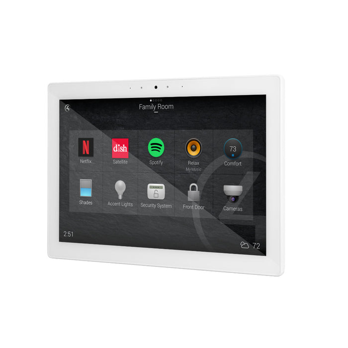 Control4 T4 Series 10-inch In-Wall Touch Screen (POE)