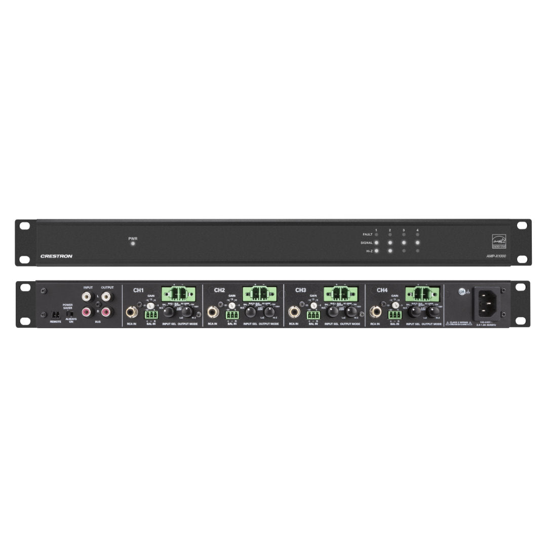Crestron AMP-X1000 X-Series Power Amplifier — Formwave