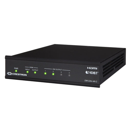 Crestron DM-DA4-4K-C 1:4 4K HDMI® to DM 8G+® & HDBaseT® Splitter