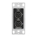 Crestron DM-NAX-2XLRI-1G Audio-over-IP Wall Plate with XLR