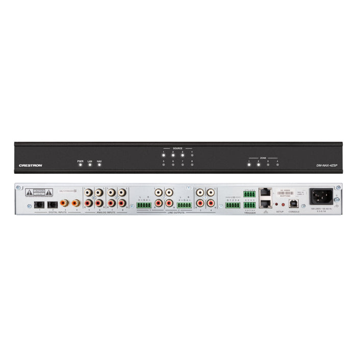 Crestron DM-NAX-4ZSP 4-Zone Streaming Preamplifier