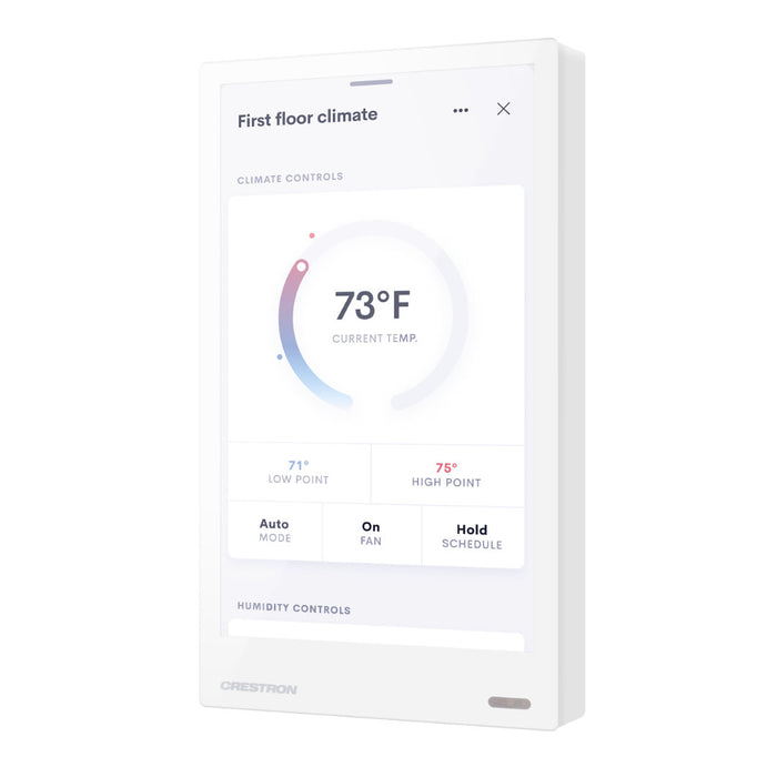 Crestron TSW-570PR Wall Mount Touch Screen Crestron Home OS Version (5-inch, Portrait)