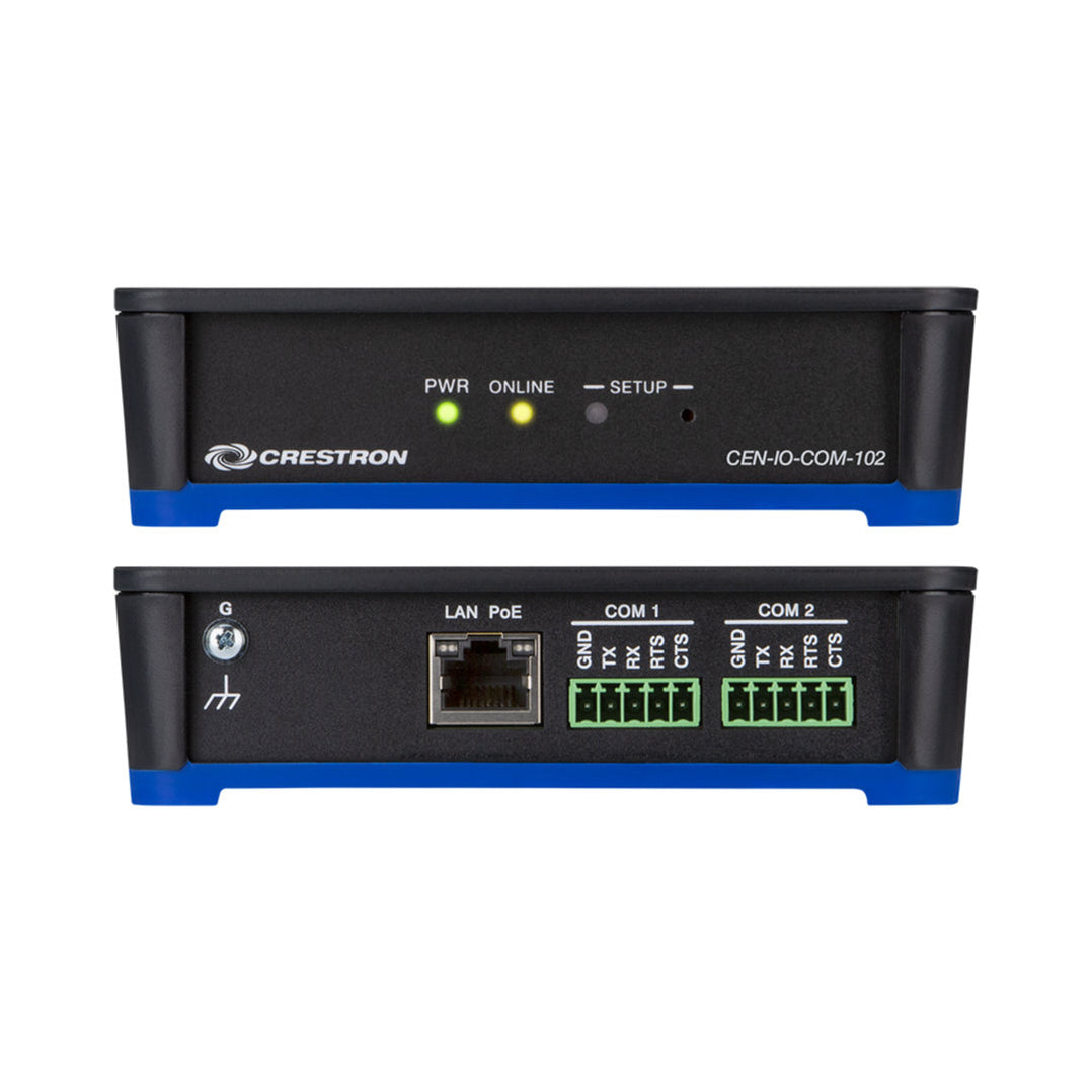 Crestron CEN-IO-COM-102 Wired Ethernet Module with 2 COM Ports — Formwave