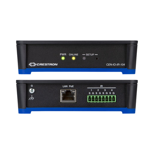 Crestron CEN-IO-IR-104 Wired Ethernet Module with 4 IR Ports