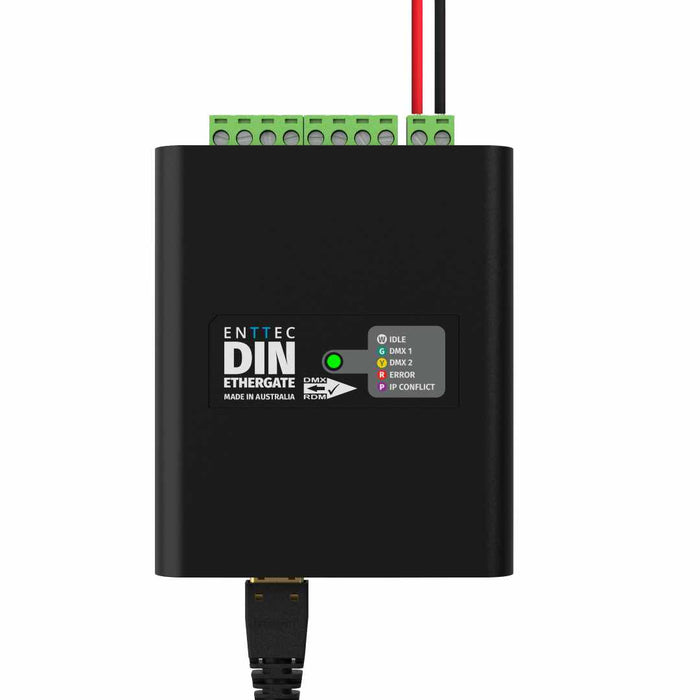 Crestron DIN-SACN-DMX Ethernet to DMX Converter