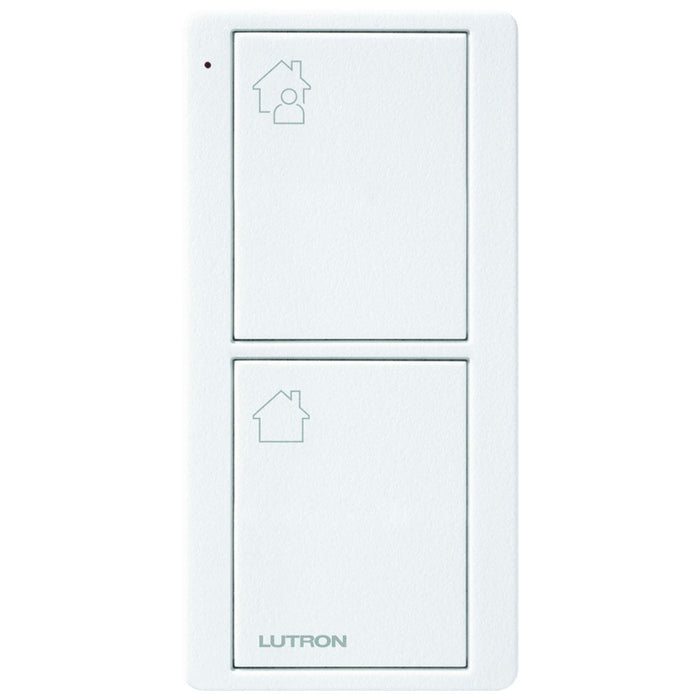 Lutron RA2 Select 2-Button Pico Scene Keypad - Entry Engraving - White