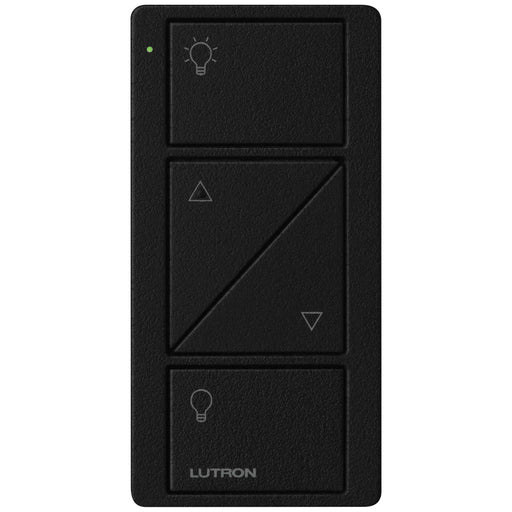 Lutron RA2 Select 2-Button Raise/Lower Pico Wireless Keypads (Lights Engraving) - Matte Black