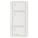 Lutron RA2 Select 3-Button Pico Wireless Keypad (Lights Engraving) - Matte White