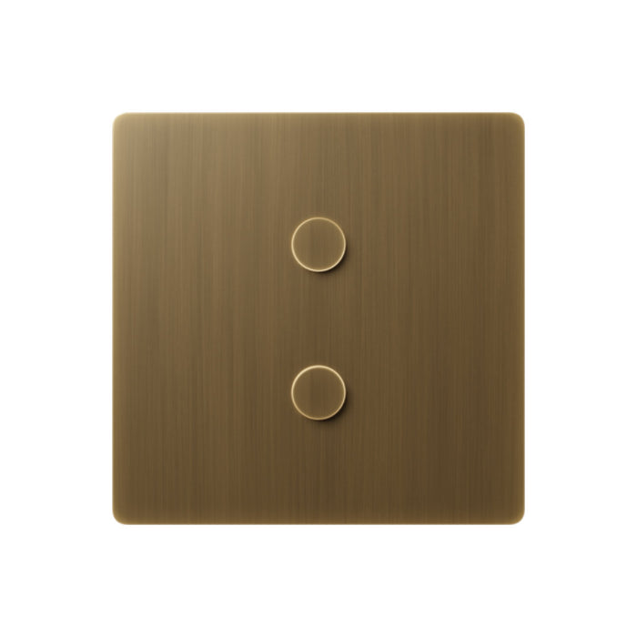 Lutron Alisse Lighting & Shading Wall Keypads (1-Column, 2-Button)