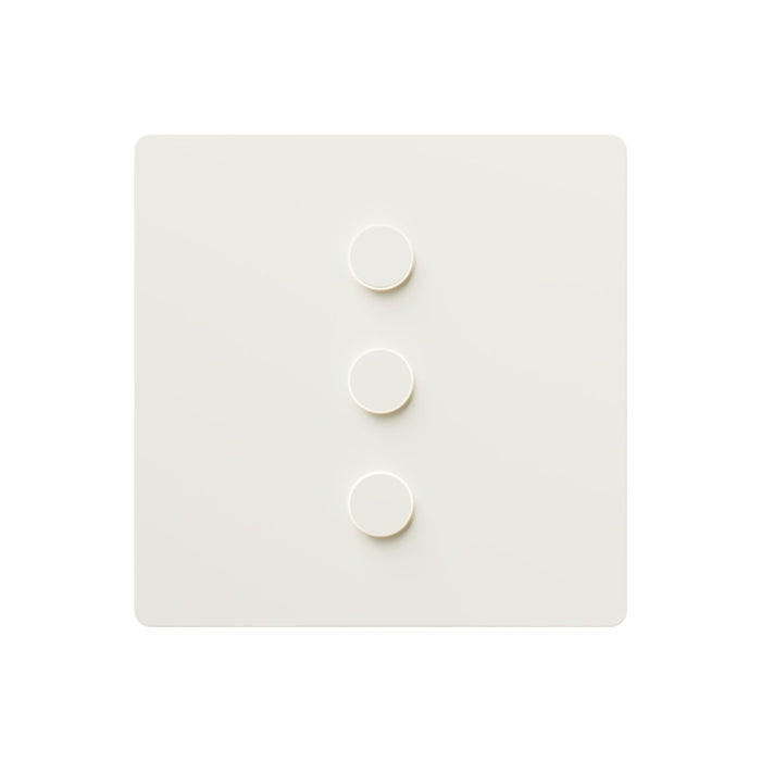 Lutron Alisse Lighting & Shading Wall Keypads (1-Column, 3-Button)