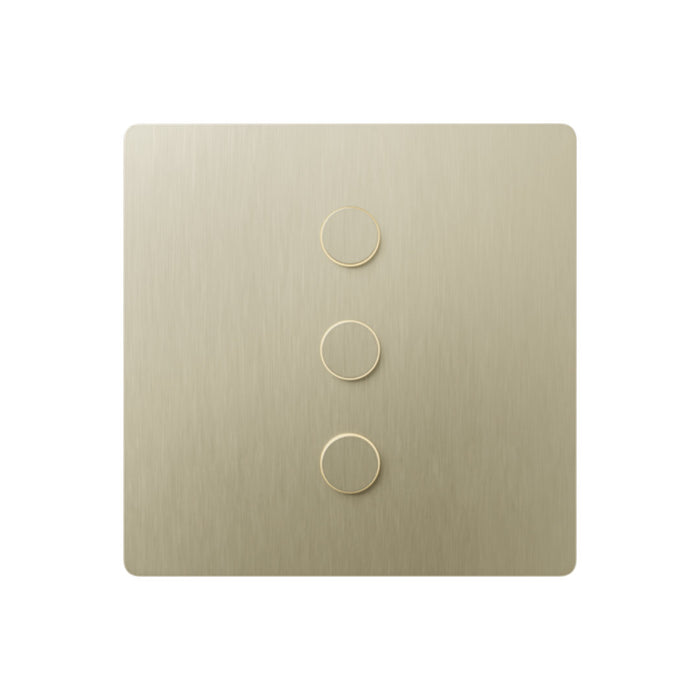 Lutron Alisse Lighting & Shading Wall Keypads (1-Column, 3-Button)