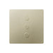 Lutron Alisse Lighting & Shading Wall Keypads (1-Column, 3-Button)