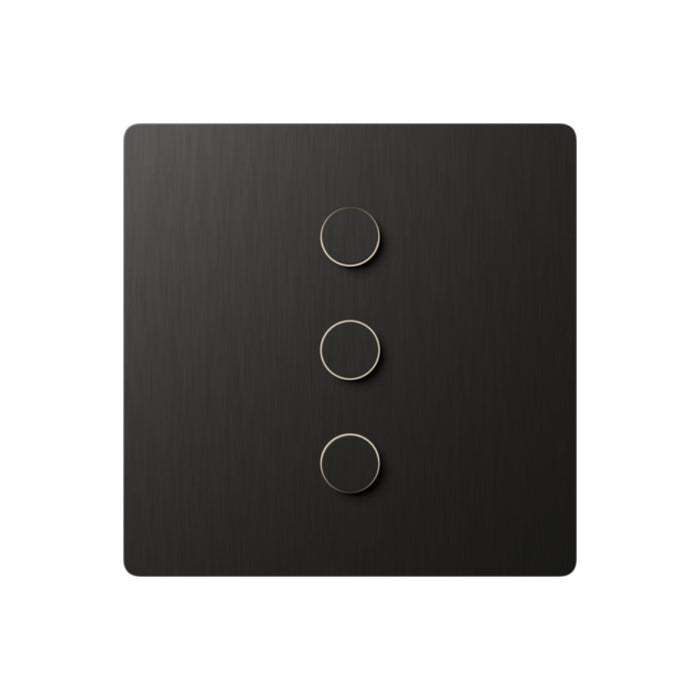 Lutron Alisse Lighting & Shading Wall Keypads (1-Column, 3-Button)