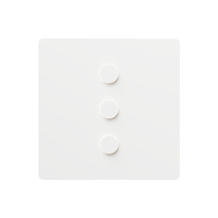 Lutron Alisse Lighting & Shading Wall Keypads (1-Column, 3-Button)