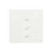 Lutron Alisse Lighting & Shading Wall Keypads (1-Column, 3-Button)