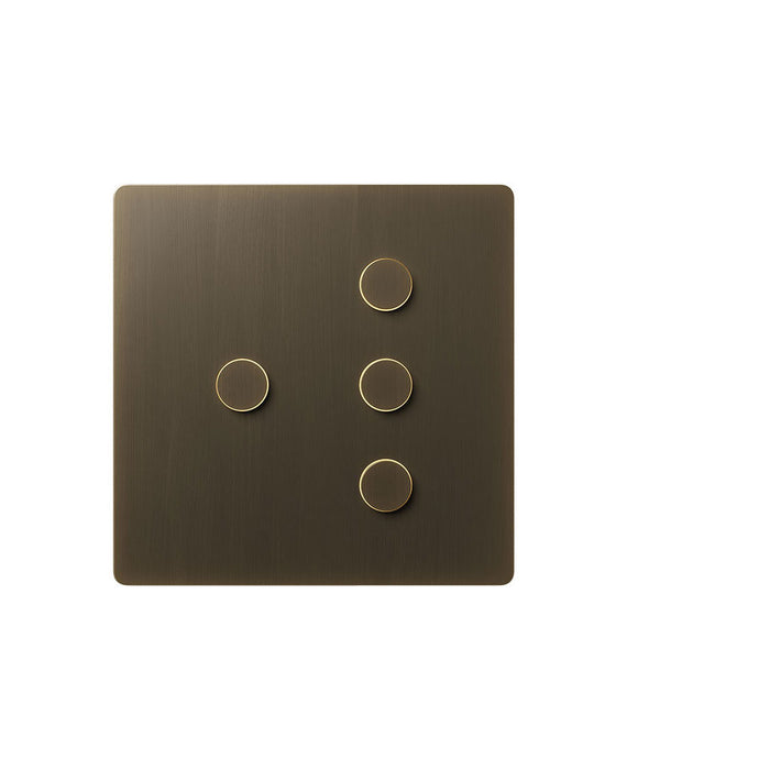 Lutron Alisse Lighting & Shading Wall Keypads (2-Column, 1 -Button / 3-Button)