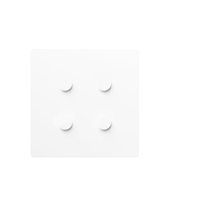 Lutron Alisse Lighting & Shading Wall Keypads (2-Column, 2-Button)