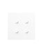 Lutron Alisse Lighting & Shading Wall Keypads (2-Column, 2-Button)