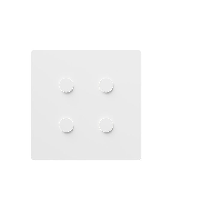Lutron Alisse Lighting & Shading Wall Keypads (2-Column, 2-Button)