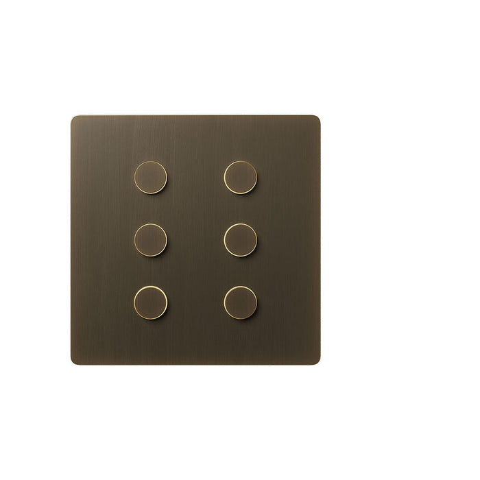 Lutron Alisse Lighting & Shading Wall Keypads (2-Column, 3-Button)