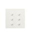 Lutron Alisse Lighting & Shading Wall Keypads (2-Column, 3-Button)
