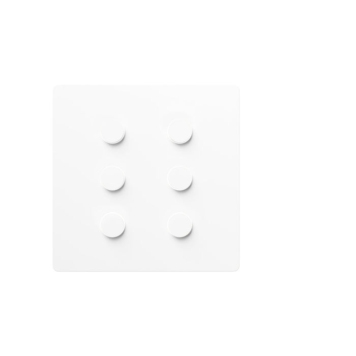 Lutron Alisse Lighting & Shading Wall Keypads (2-Column, 3-Button)