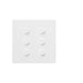 Lutron Alisse Lighting & Shading Wall Keypads (2-Column, 3-Button)