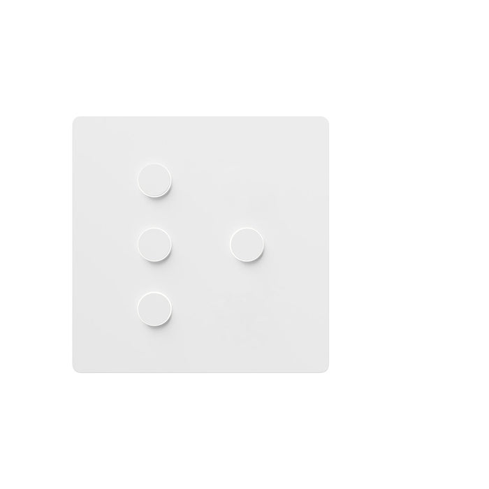 Lutron Alisse Lighting & Shading Wall Keypads (2-Column, 3 -Button / 1-Button)