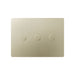 Lutron Alisse Lighting & Shading Wall Keypads (3-Column, 1-Button)
