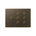 Lutron Alisse Lighting & Shading Wall Keypads (3-Column, 1-Button/3-Button)
