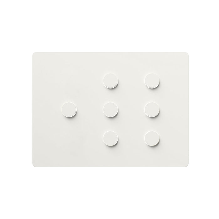 Lutron Alisse Lighting & Shading Wall Keypads (3-Column, 1-Button/3-Button)