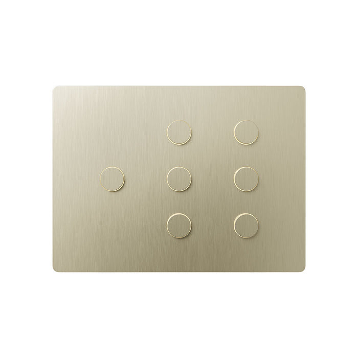 Lutron Alisse Lighting & Shading Wall Keypads (3-Column, 1-Button/3-Button)