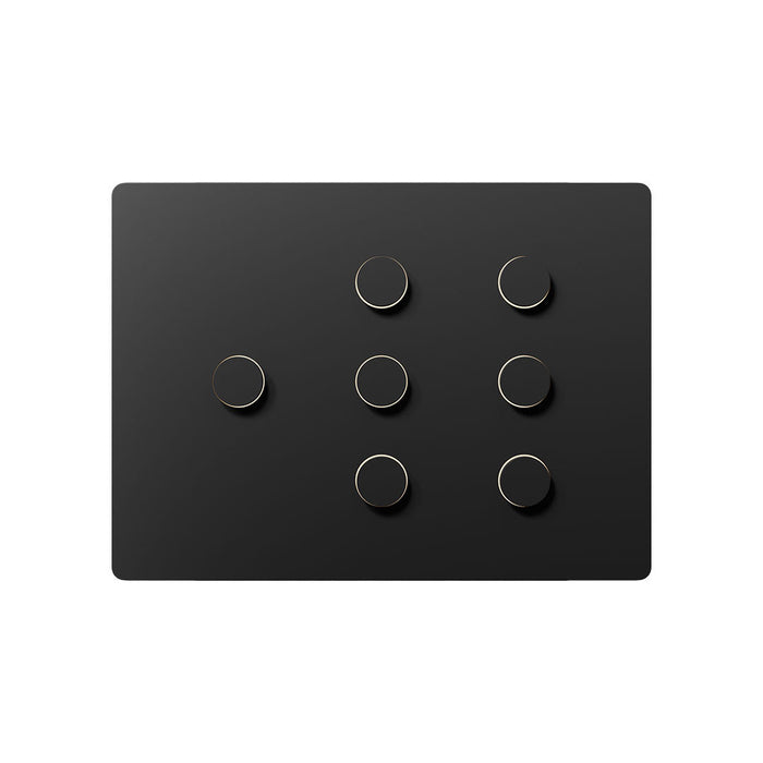 Lutron Alisse Lighting & Shading Wall Keypads (3-Column, 1-Button/3-Button)