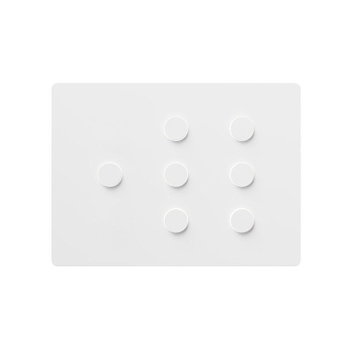Lutron Alisse Lighting & Shading Wall Keypads (3-Column, 1-Button/3-Button)