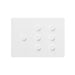 Lutron Alisse Lighting & Shading Wall Keypads (3-Column, 1-Button/3-Button)