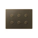 Lutron Alisse Lighting & Shading Wall Keypads (3-Column, 2-Button)