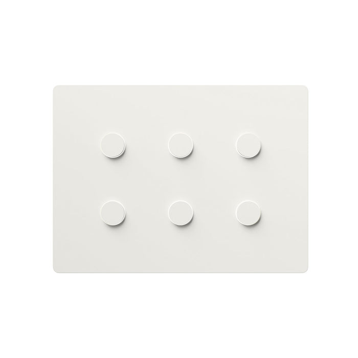 Lutron Alisse Lighting & Shading Wall Keypads (3-Column, 2-Button)