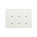 Lutron Alisse Lighting & Shading Wall Keypads (3-Column, 2-Button)