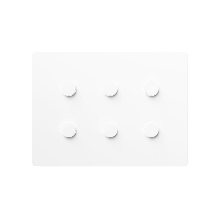 Lutron Alisse Lighting & Shading Wall Keypads (3-Column, 2-Button)