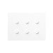 Lutron Alisse Lighting & Shading Wall Keypads (3-Column, 2-Button)