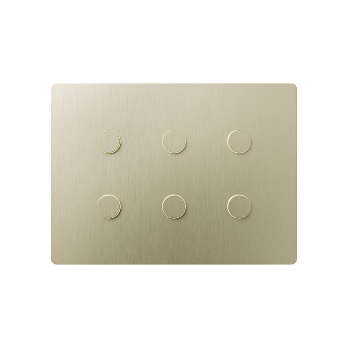 Lutron Alisse Lighting & Shading Wall Keypads (3-Column, 2-Button)