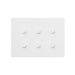 Lutron Alisse Lighting & Shading Wall Keypads (3-Column, 2-Button)