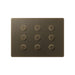 Lutron Alisse Lighting & Shading Wall Keypads (3-Column, 3-Button)