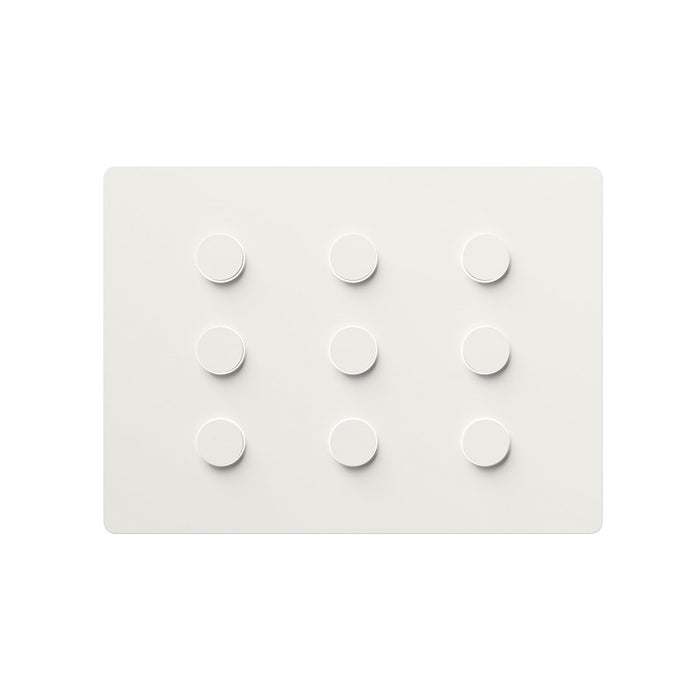 Lutron Alisse Lighting & Shading Wall Keypads (3-Column, 3-Button)